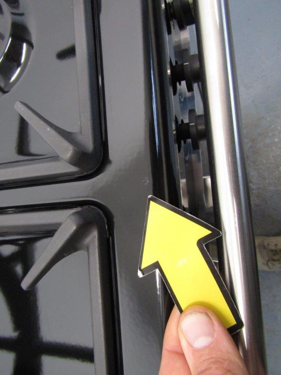 Kenwood CK435BL Range Cooker 90cm Dual Fuel in Black and stainless Steel GRADE B