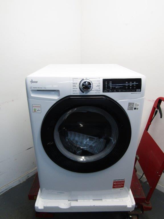 Hoover H3WPS4126TAMB580 Washing Machine 12kg 1400rpm in White GRADE A