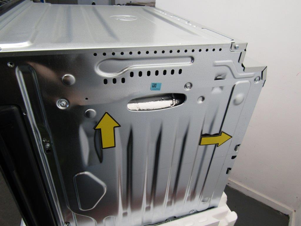 AEG NBS6P521AB 6000 Sense Cook Integrated Single Oven in Black GRADE A