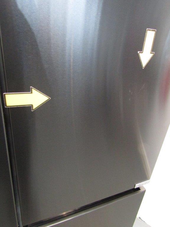 HiSense RS818N4TFE 4 Door Fridge Freezer in Black GRADE B