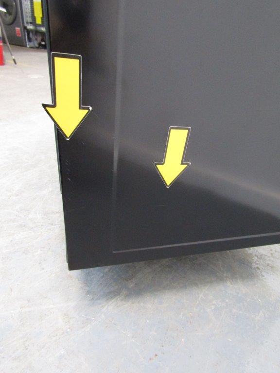 Kenwood CK306 Range Cooker 90cm Dual Fuel in Black and Chrome GRADE A