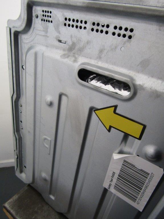 Zanussi ZOHNX3K1 Single Oven Electric Integrated Black GRADE A