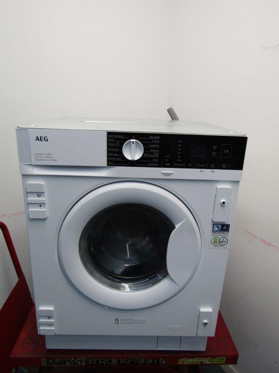 AEG LX6WG74634BI Washer Dryer Integrated 7kg + 4kg 1600rpm White REFURBISHED