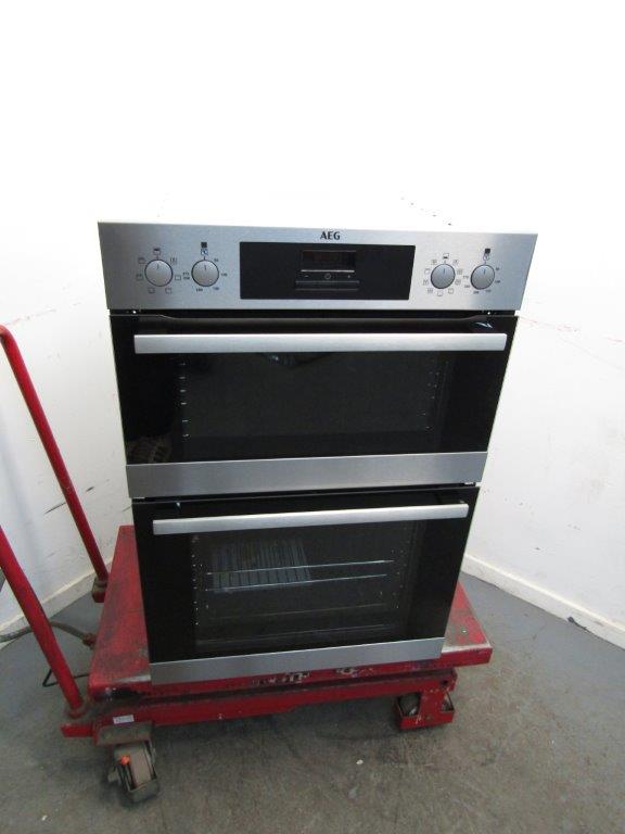 AEG DCB331010M Double Oven Built In Stainless Steel GRADE A