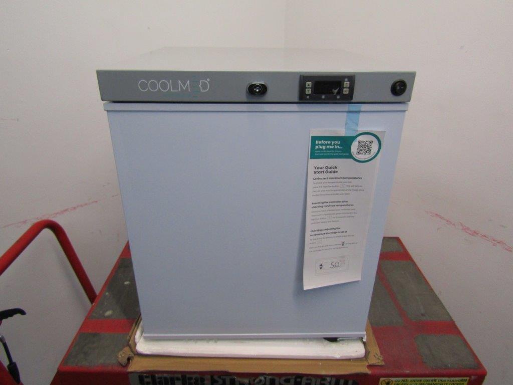 CoolMed CMS29 Pharmacy Fridge 29L Solid Door in White GRADE A