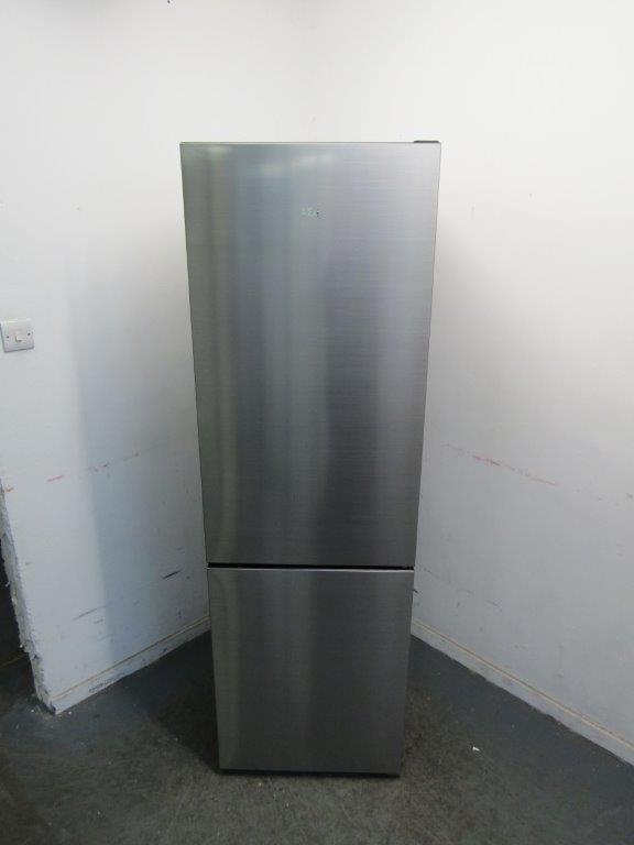 AEG ORC8M321CX 60cm Frost Free Fridge Freezer Stainless Steel REFURBISHED
