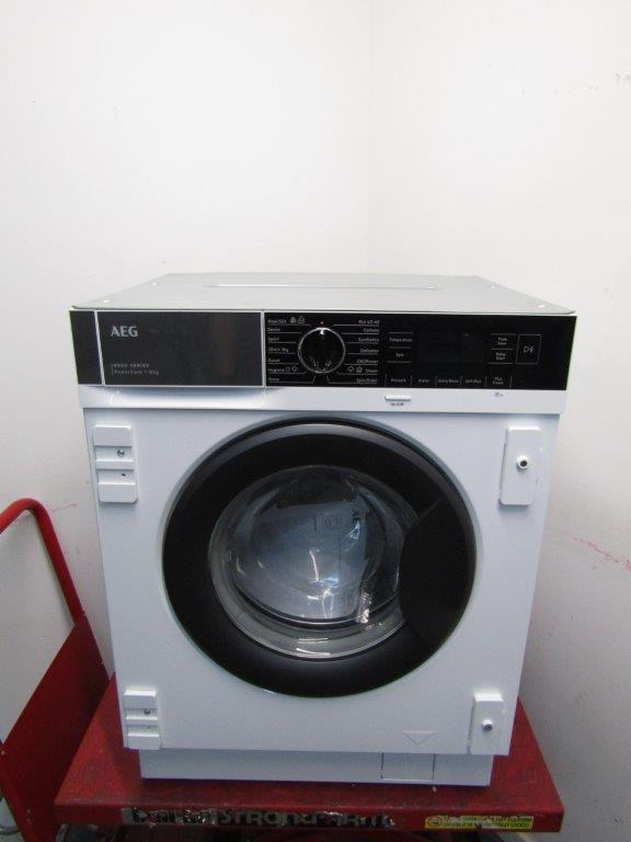 AEG LF8E8436BI Washing Machine Integrated Power 8kg 1400rpm White GRADE B