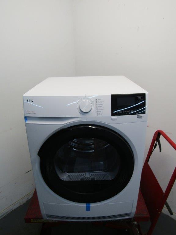 AEG TR718L4B Tumble Dryer 8kg Heat Pump in White GRADE A