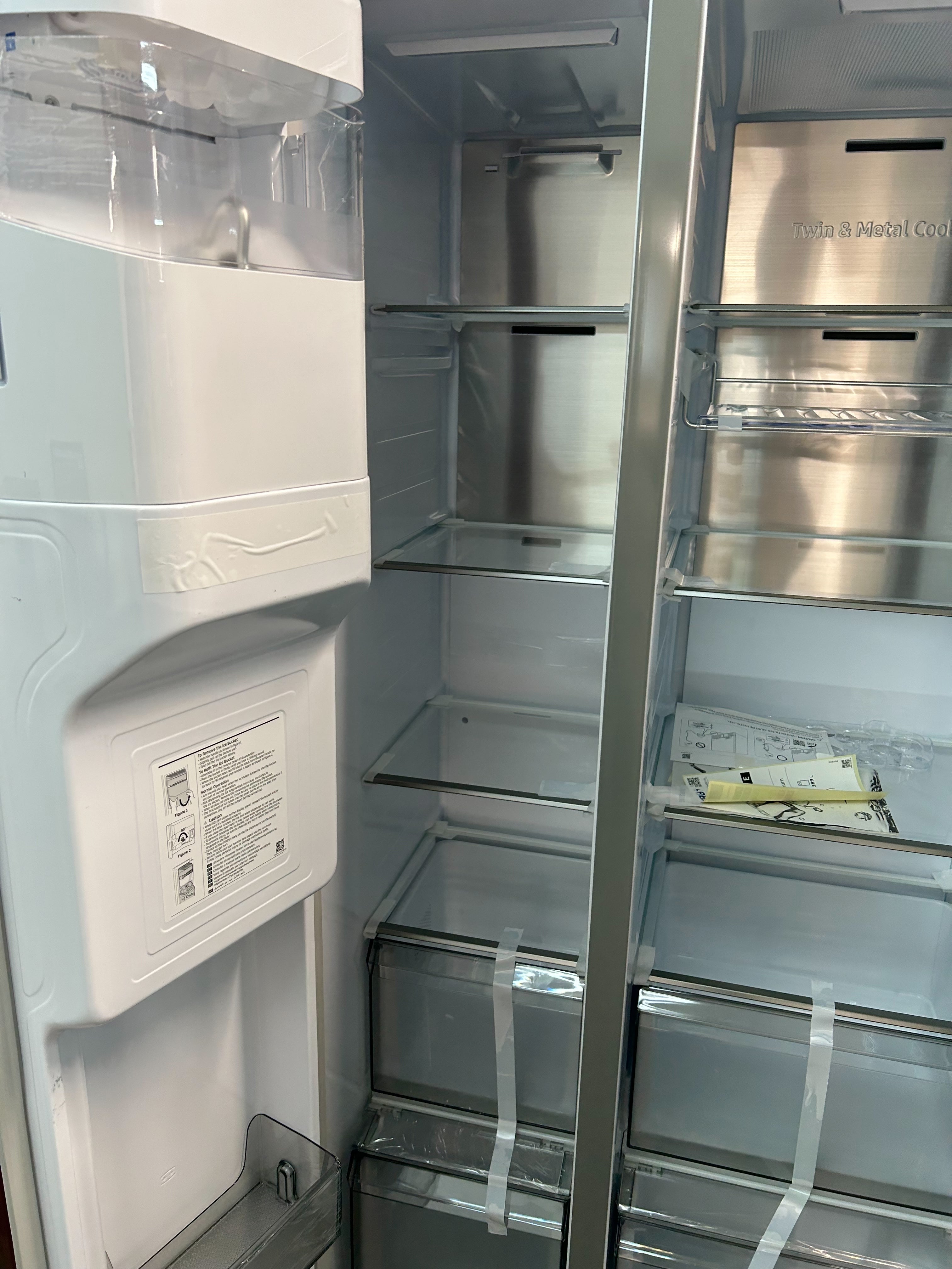 Family deals fridge freezer