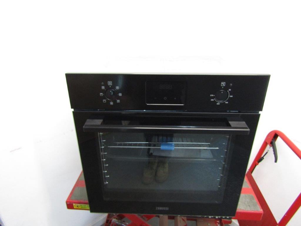 Zanussi ZOHNX3K1 Single Oven Electric Integrated Black GRADE B