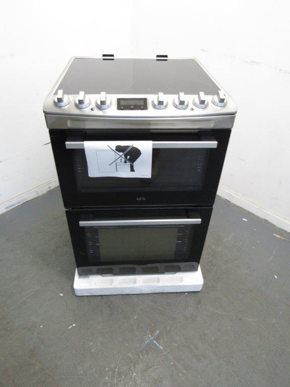 AEG CCX6740ACM Ceramic Cooker 60cm in Stainless Steel GRADE A