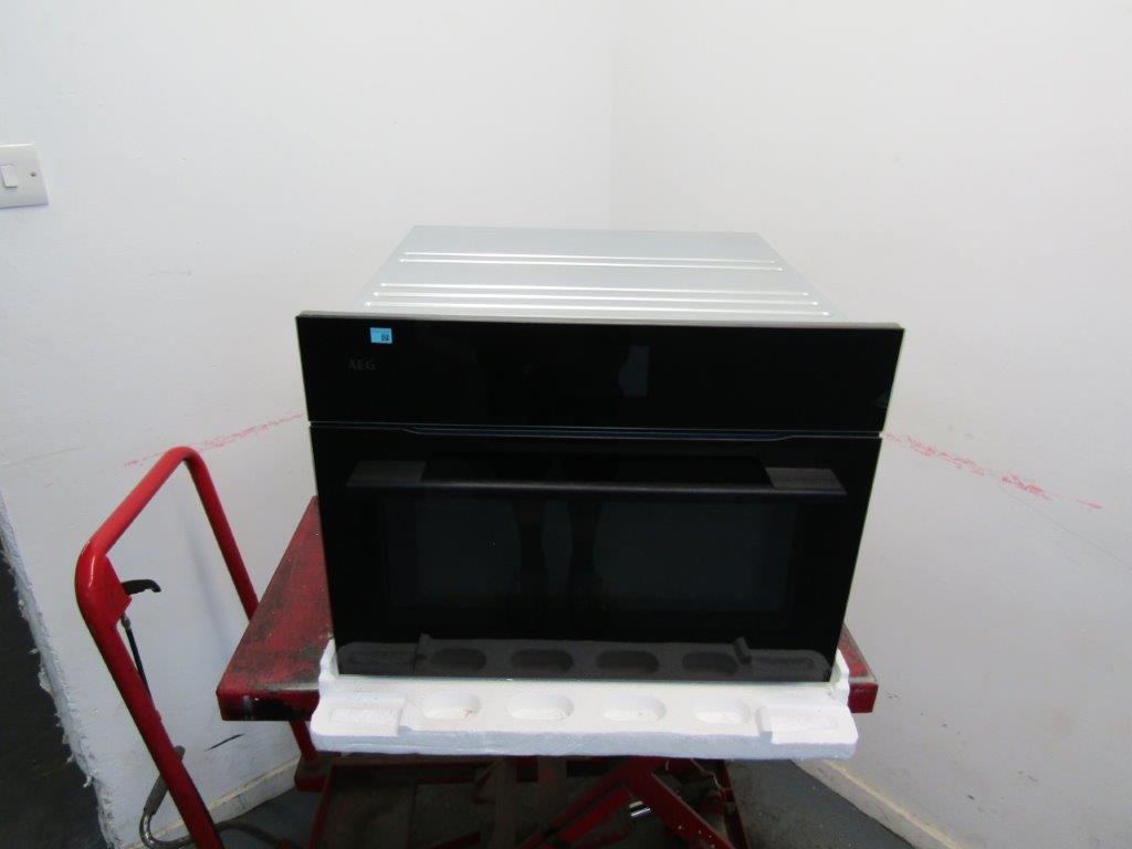AEG NKK8N721B Combination Microwave and Oven in Black GRADE B