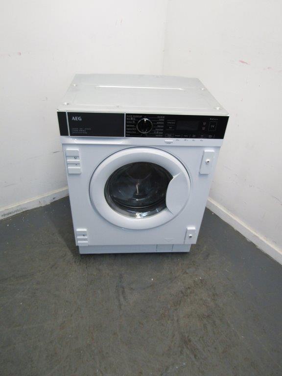 AEG L7WC84636BI Washer Dryer Fully Integrated 8kg + 4kg 1600rpm White GRADE A