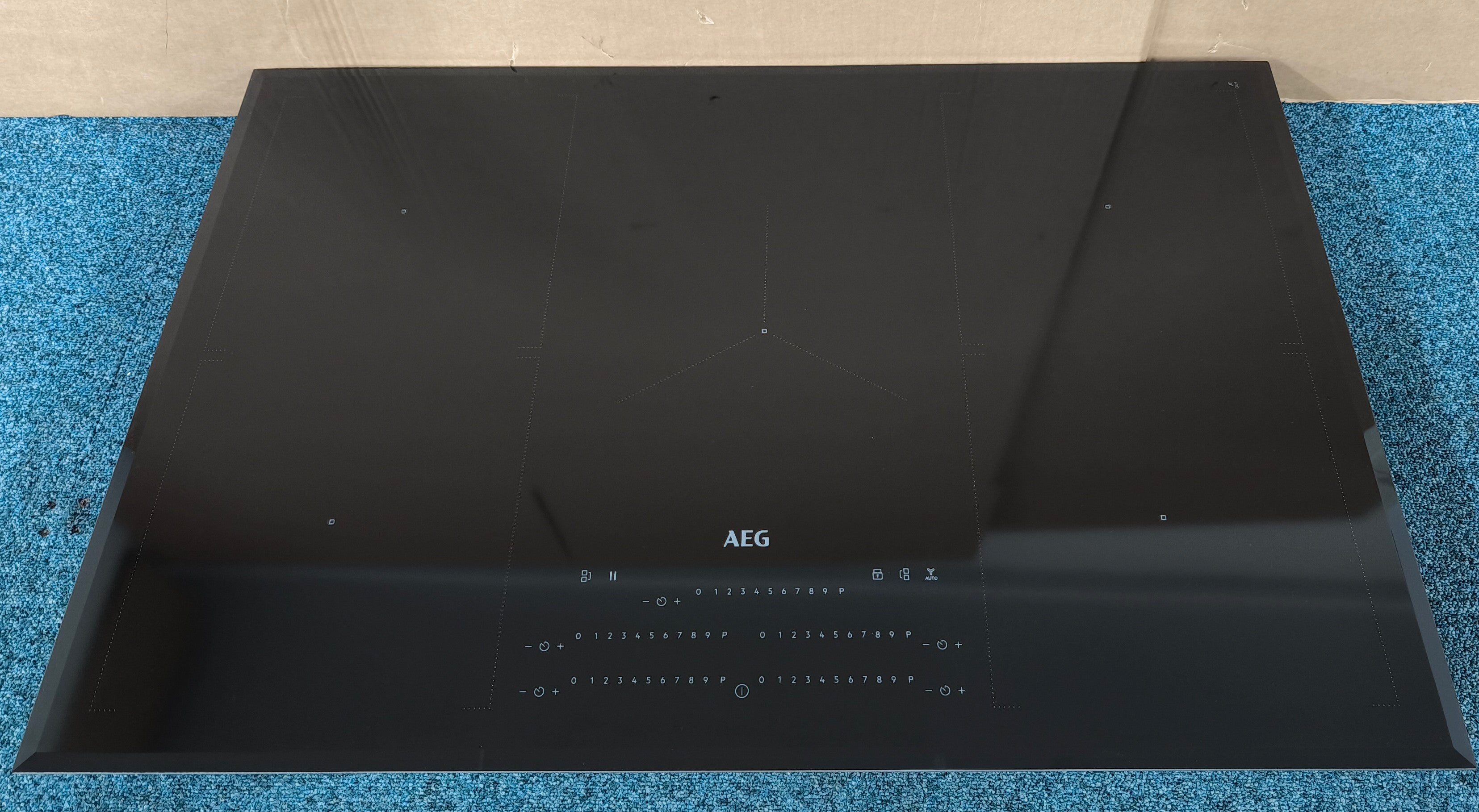 AEG IKE8575HFB Induction Hob 5 Zone 78cm Multibridge GRADE A