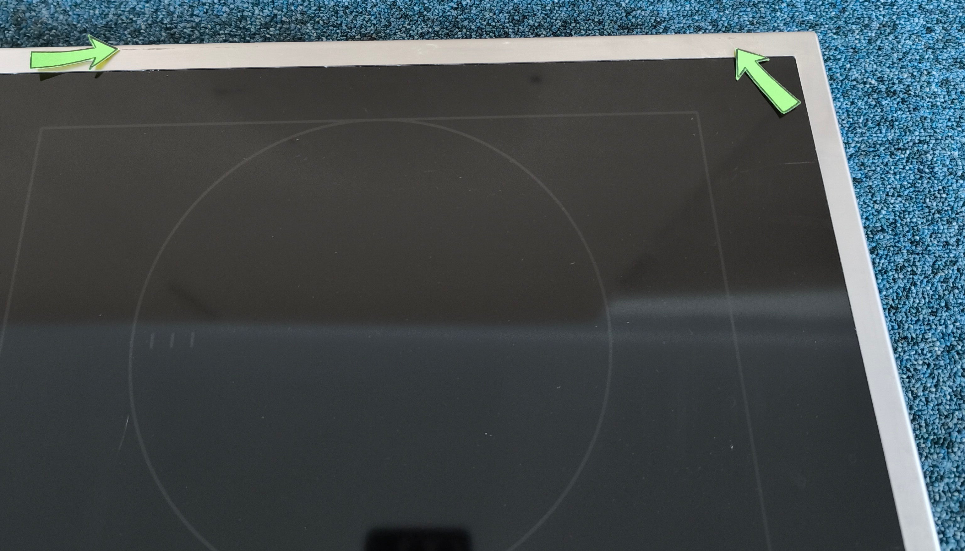 Miele KM7210 76cm Induction Hob with Stainless Steel Trim GRADE A
