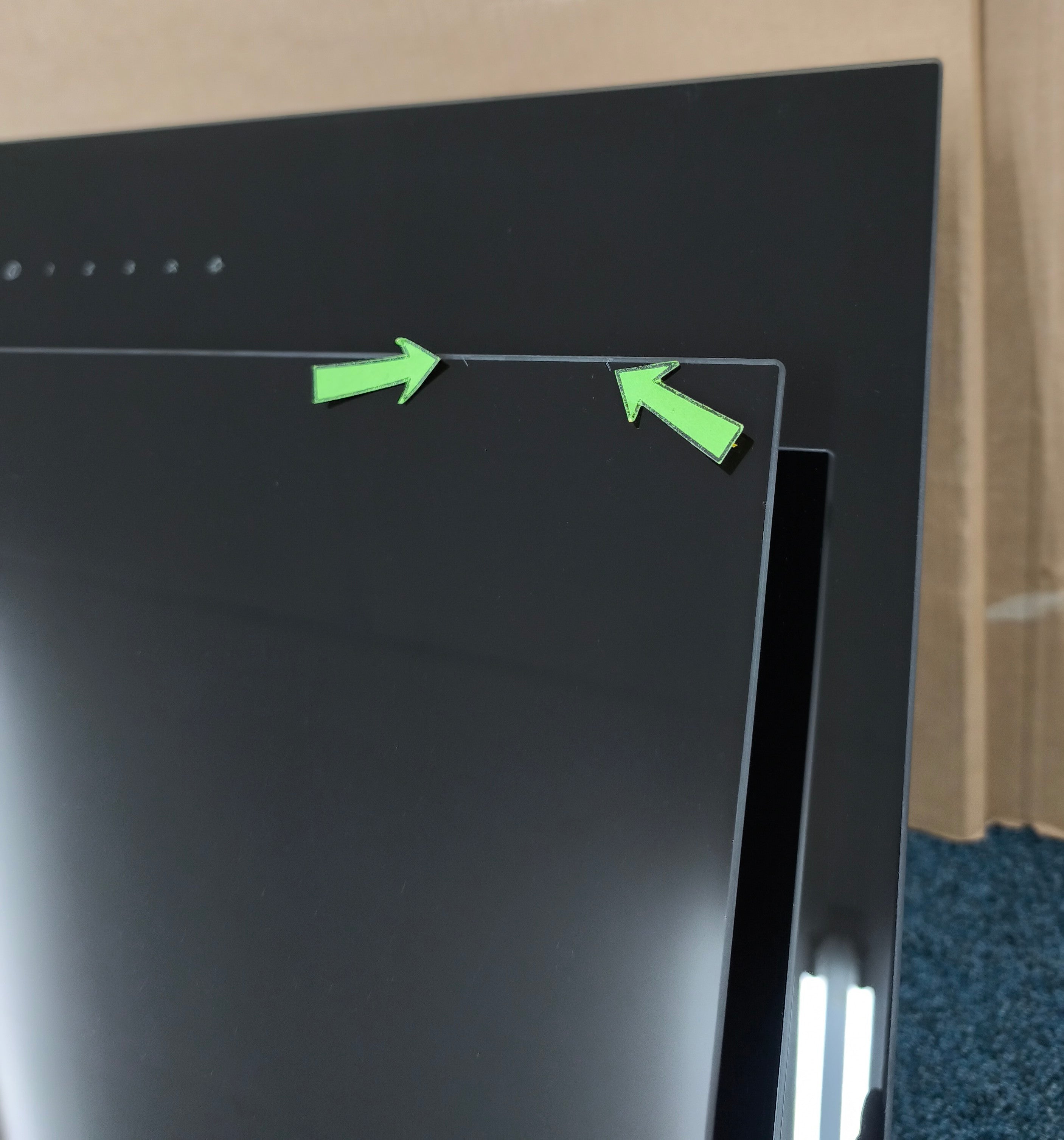 Bosch DWK67CM60B 60cm Angled Cooker Hood Black GRADE B