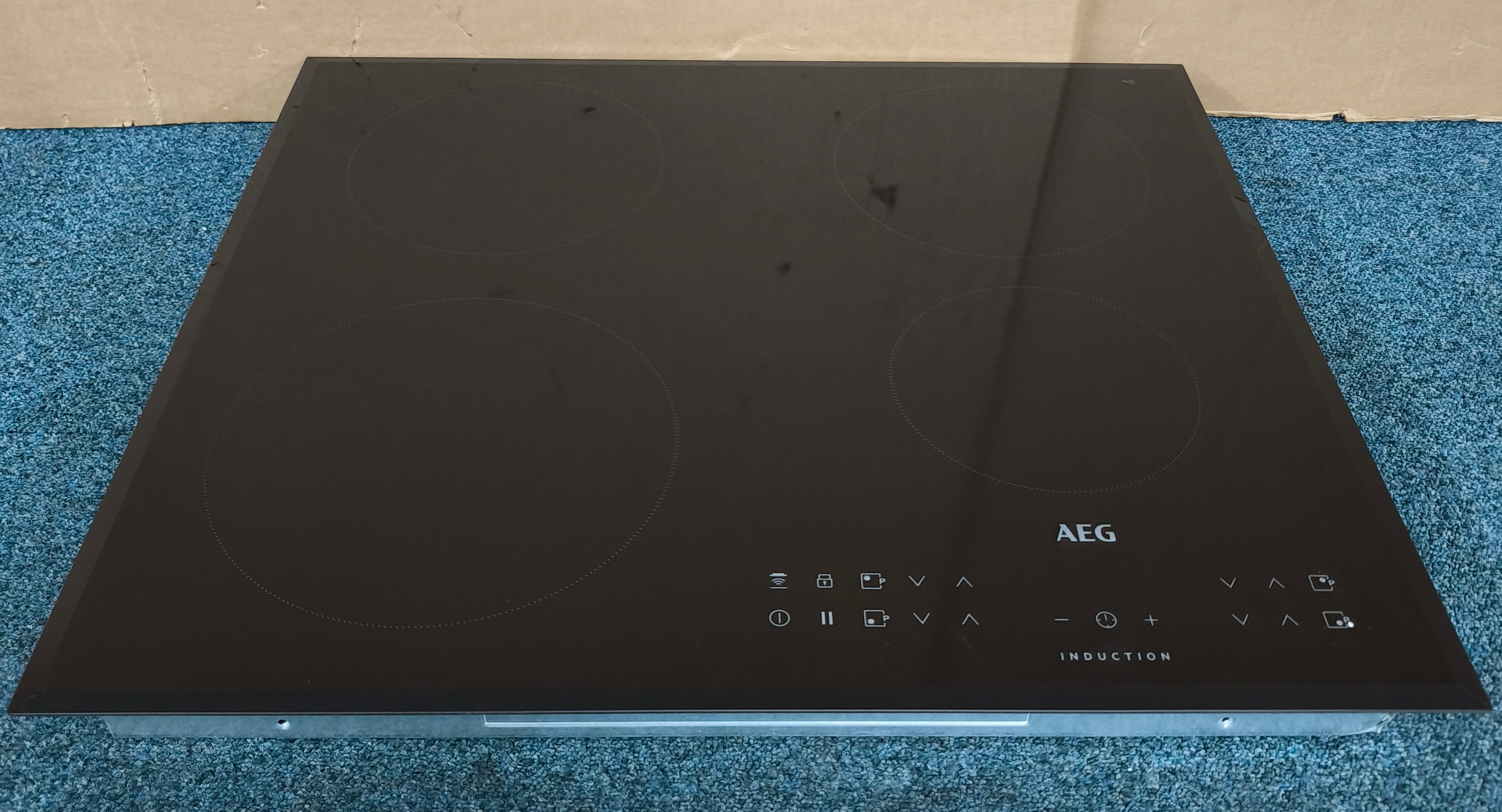 AEG IKB64301FB Induction Hob 4 Zone 60cm Frameless Electric GRADE B