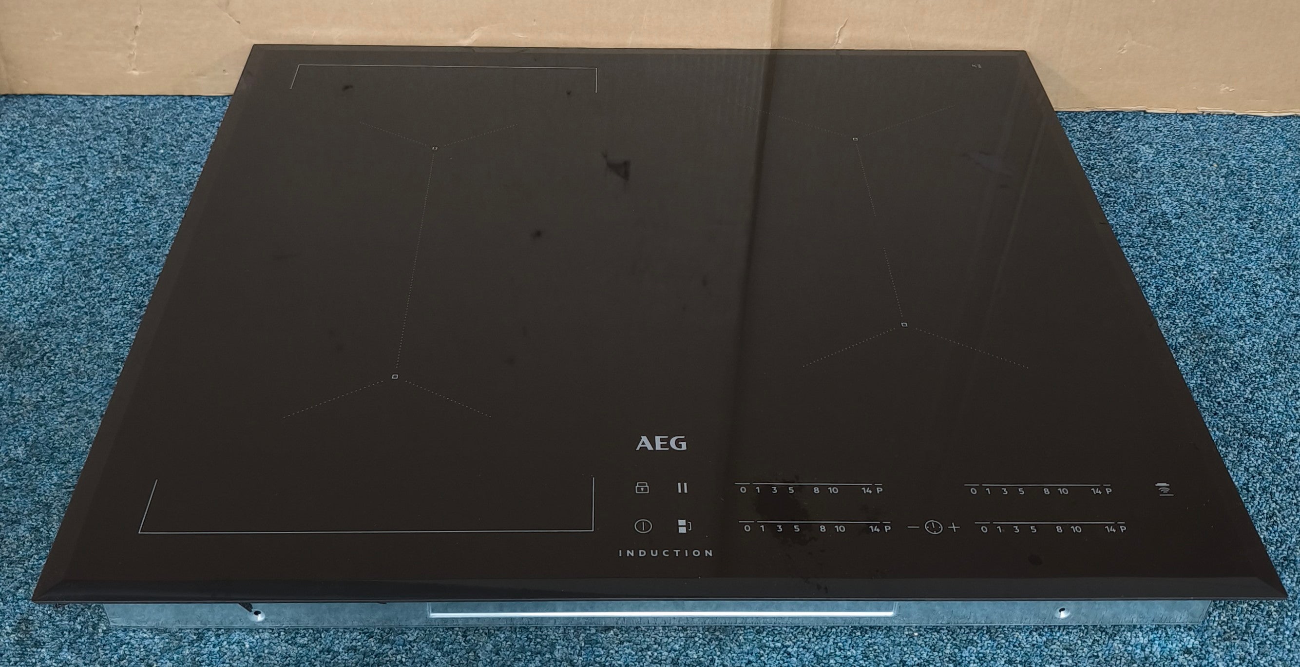 AEG IKE64441FB Induction Hob 4 Zone 60cm in Black GRADE B