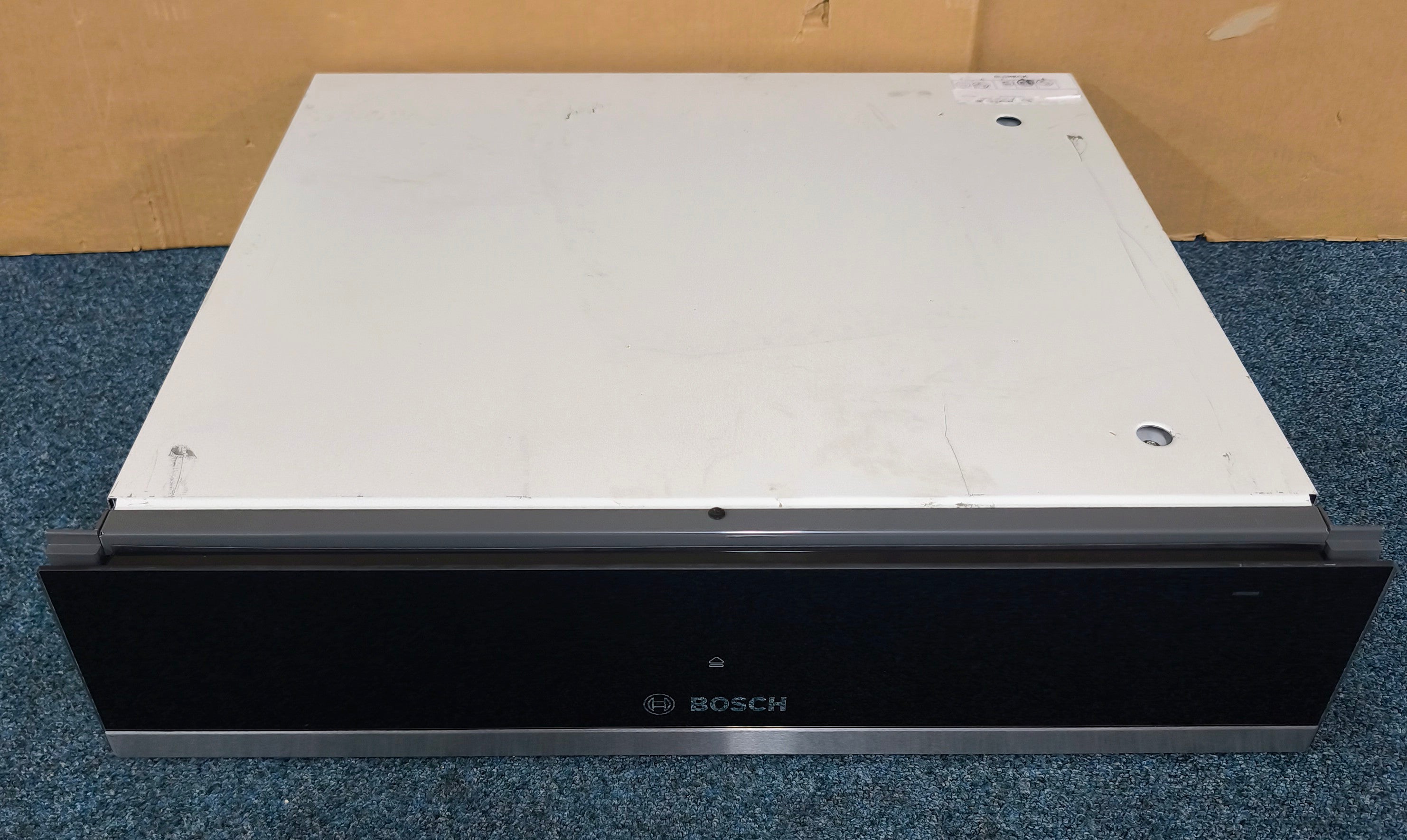 Bosch BIC510NS0B 14cm Warming Drawer in Black & Stainless Steel GRADE B