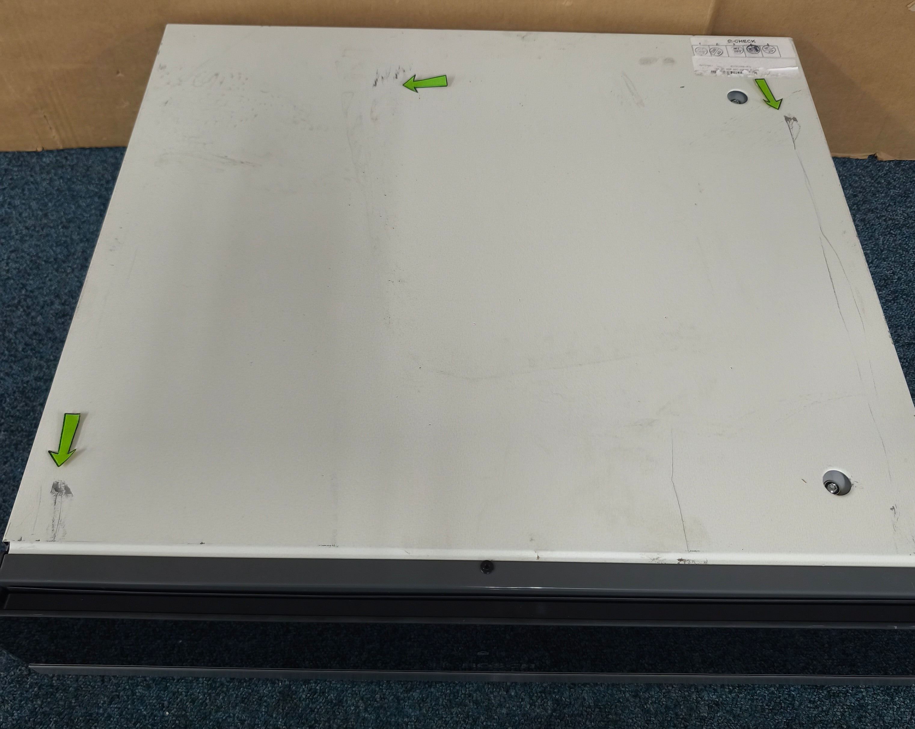 Bosch BIC510NS0B 14cm Warming Drawer in Black & Stainless Steel GRADE B
