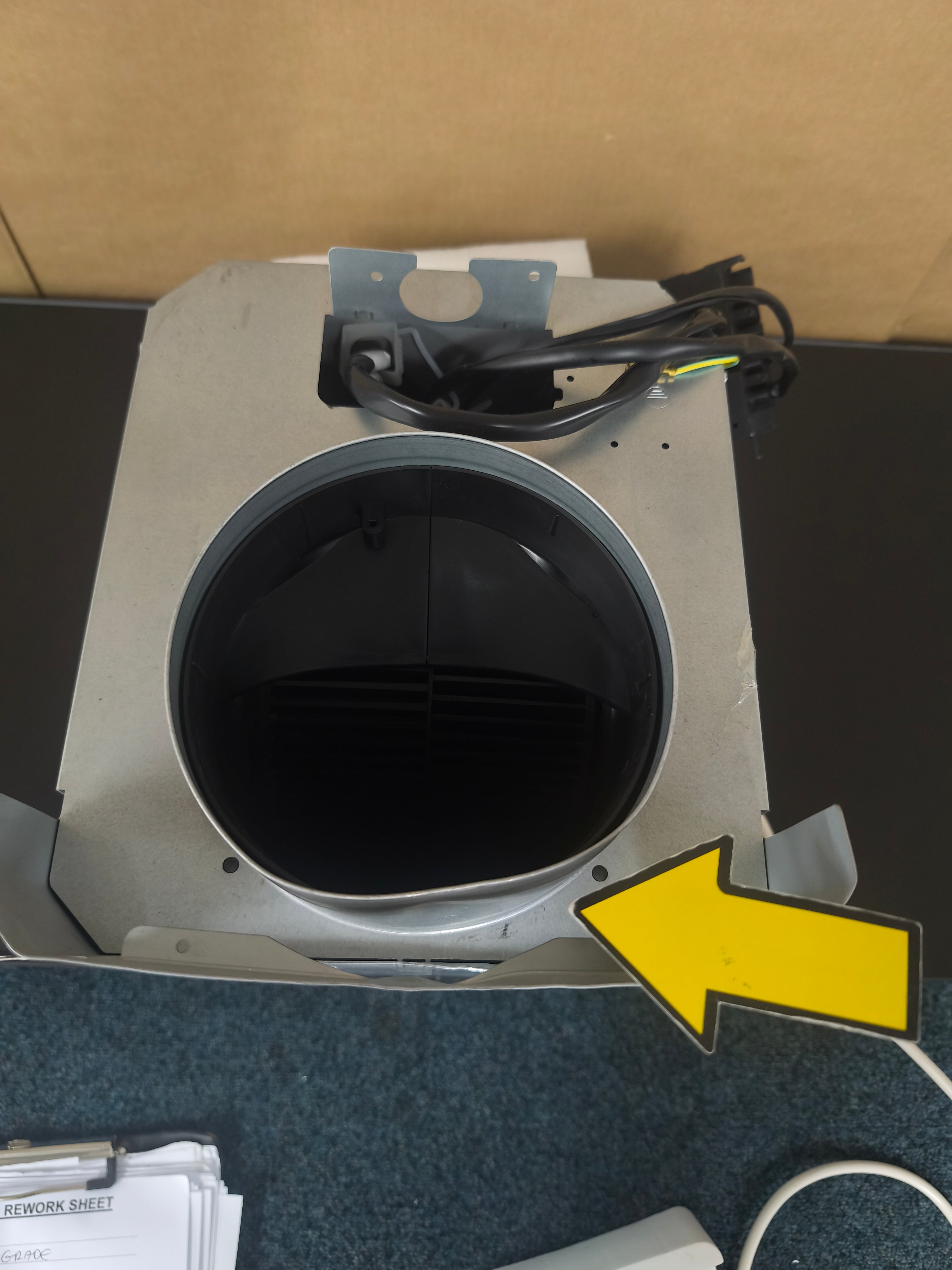 AEG GB67D91HB 6000 Series Cooker Hood 90cm Chimney Matt Black GRADE B