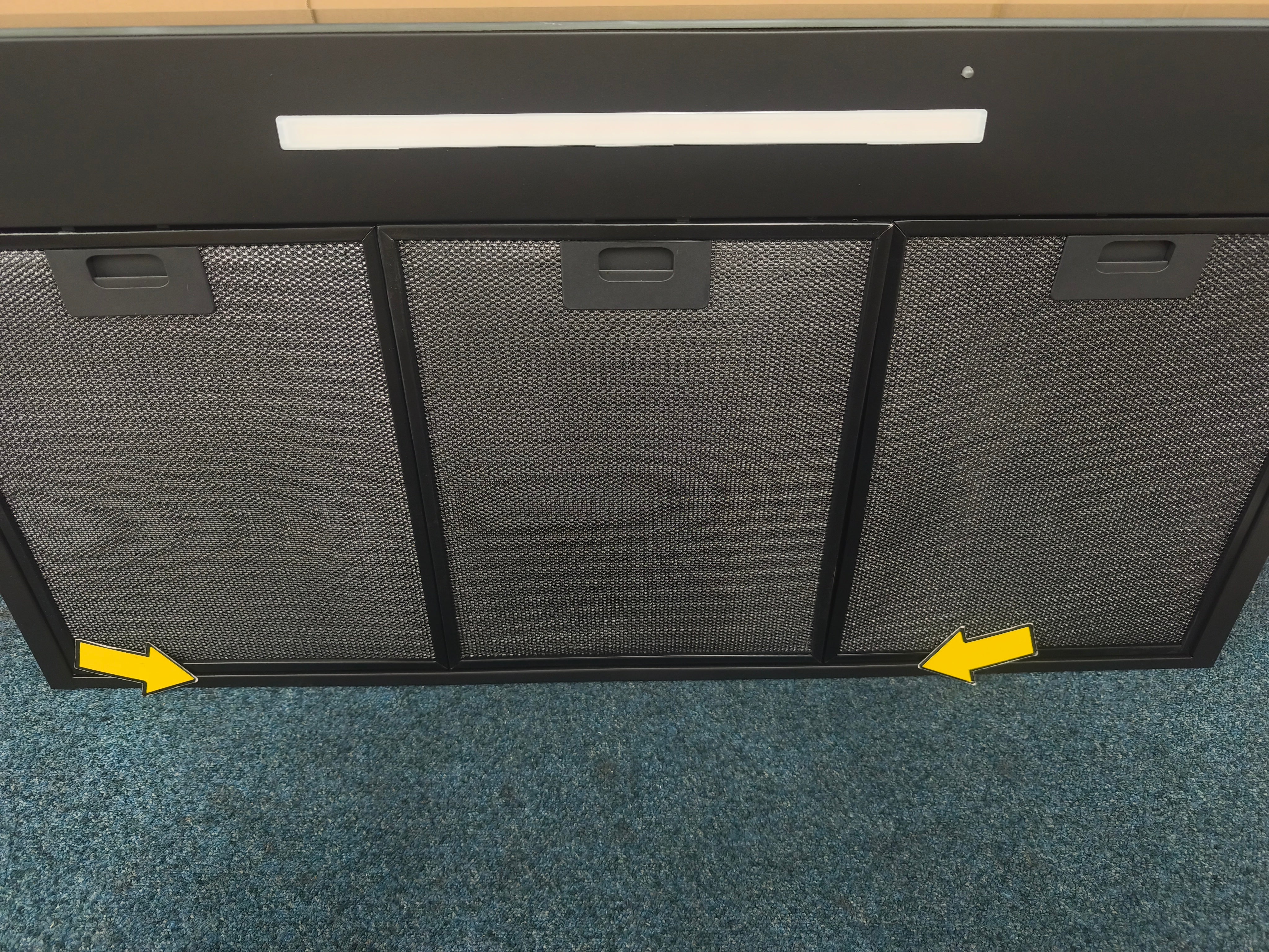 AEG GB67D91HB 6000 Series Cooker Hood 90cm Chimney Matt Black GRADE B