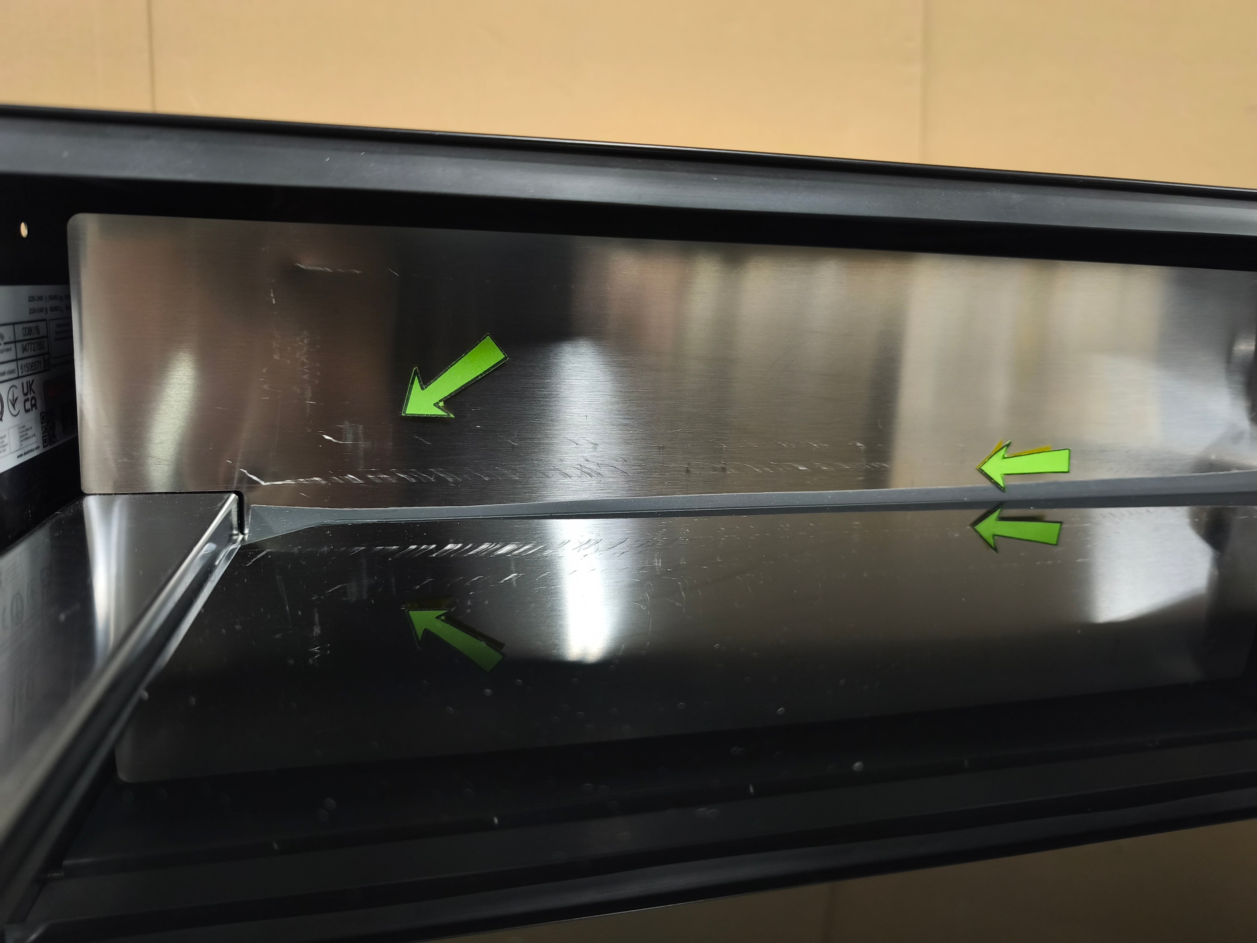 AEG OD8K11B Warming Drawer 14cm in Black GRADE A