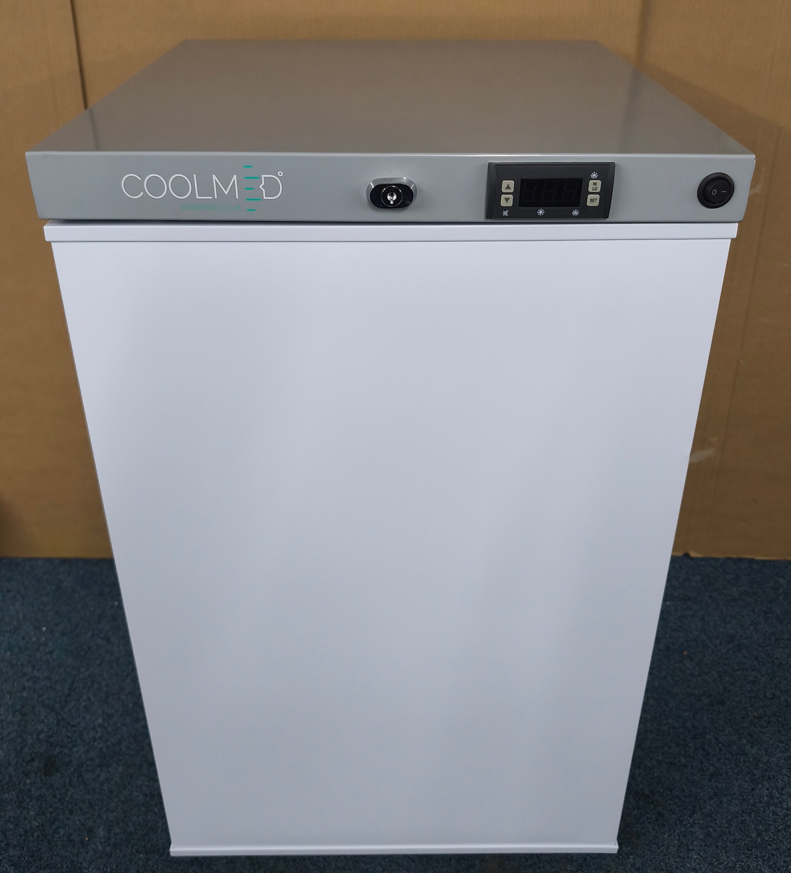 CoolMed CMS59 Pharmacy Fridge 62L Solid Door White GRADE B