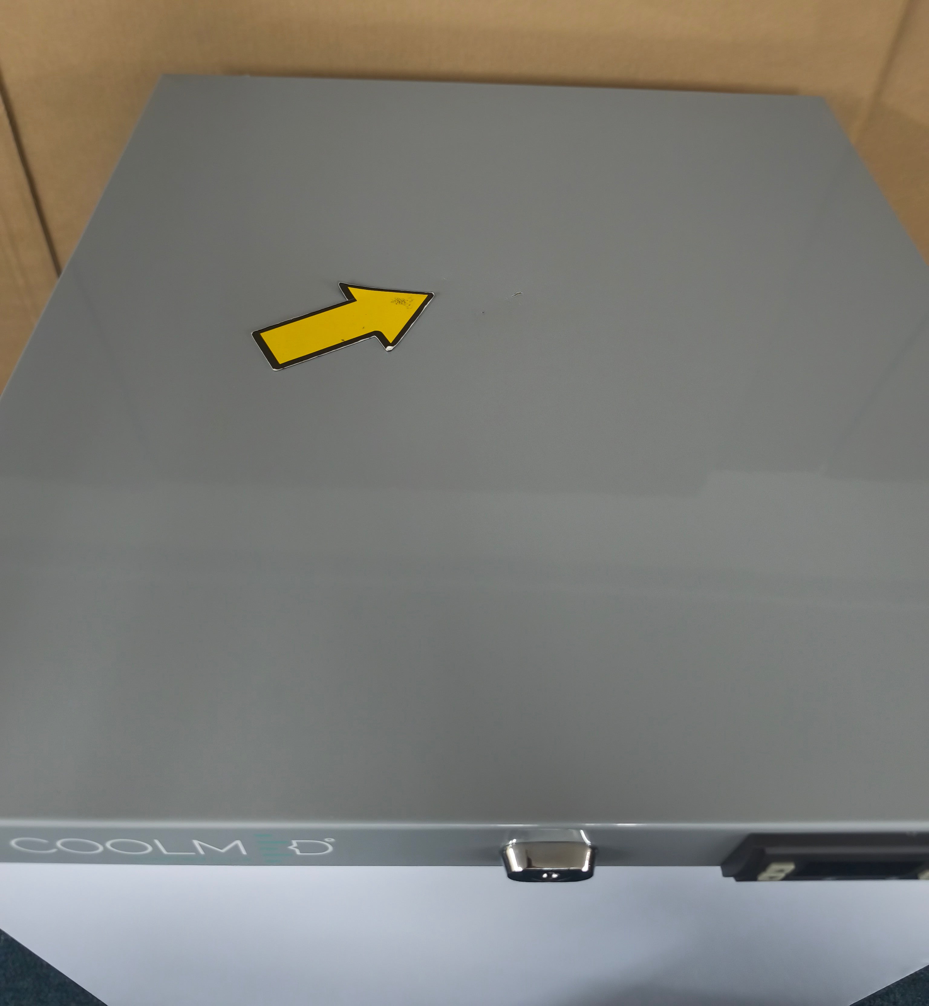 CoolMed CMS59 Pharmacy Fridge 62L Solid Door White GRADE B