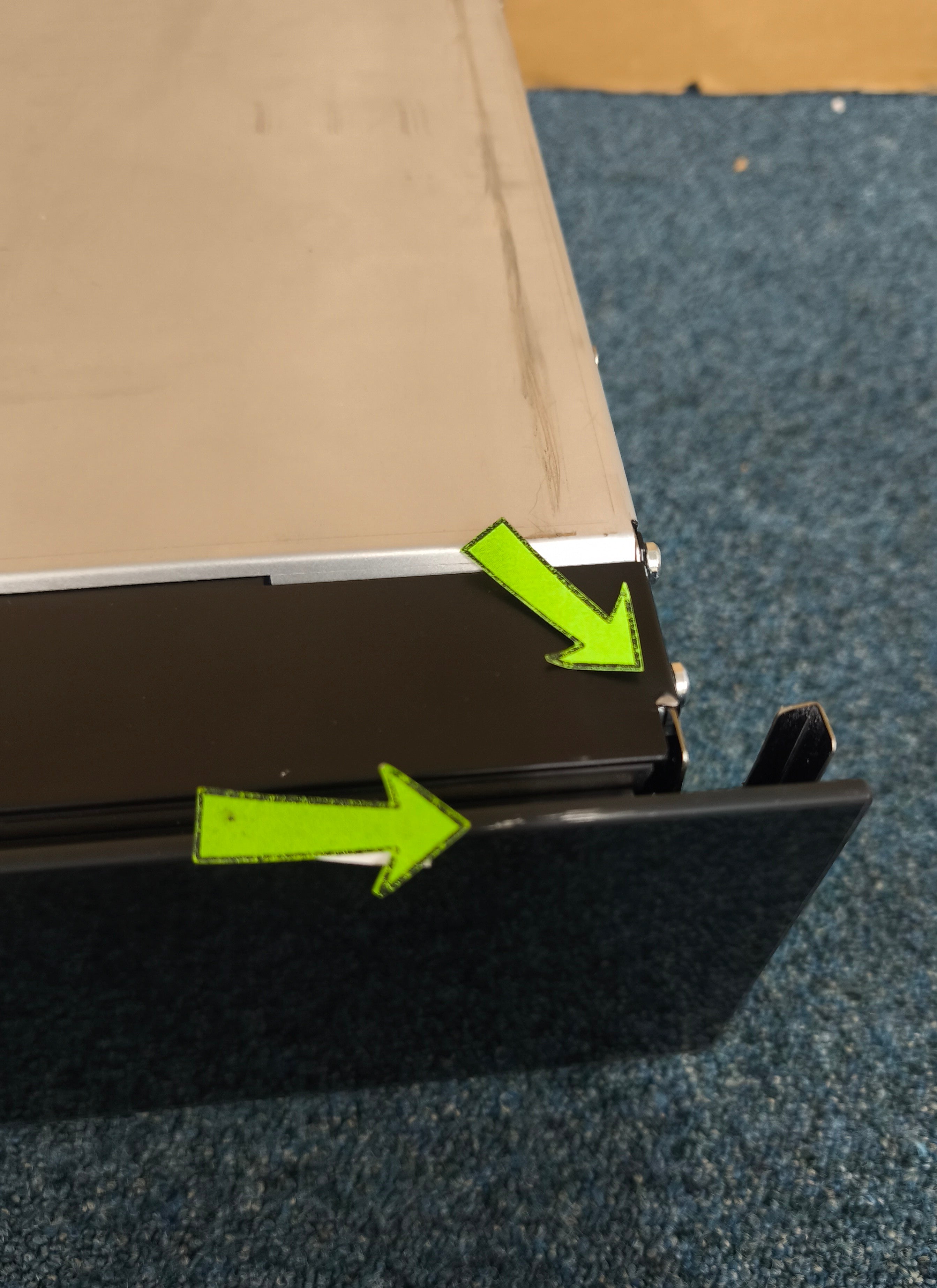 Zanussi ZWD141K Warming Drawer 14cm in Black GRADE B