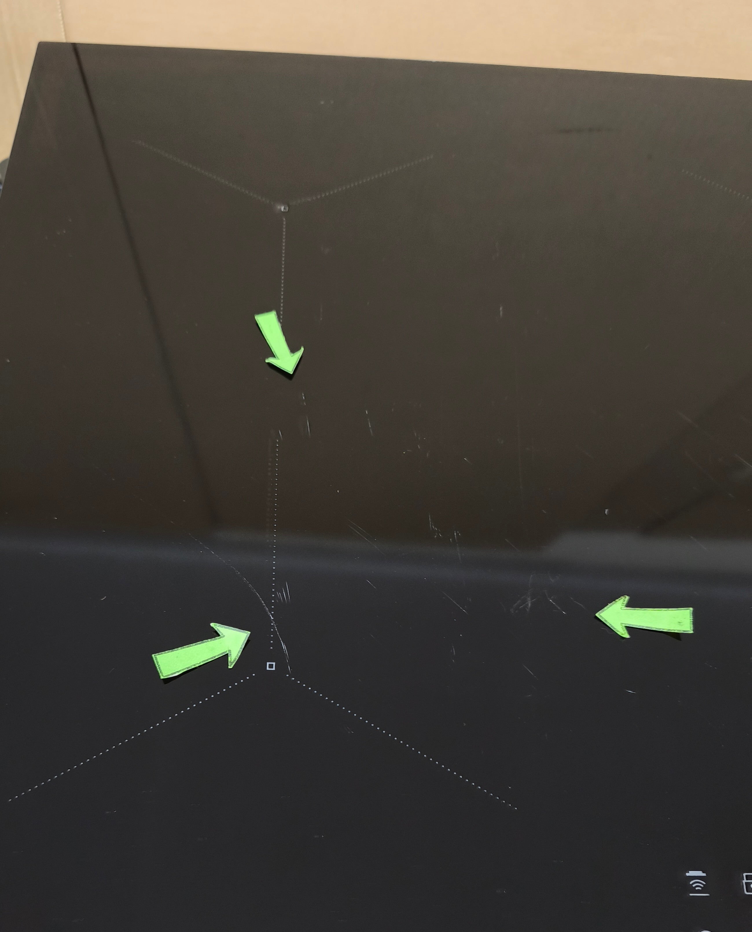 AEG ILB64334CB Induction Hob 59cm 4 Zone Black 13 Amp GRADE B