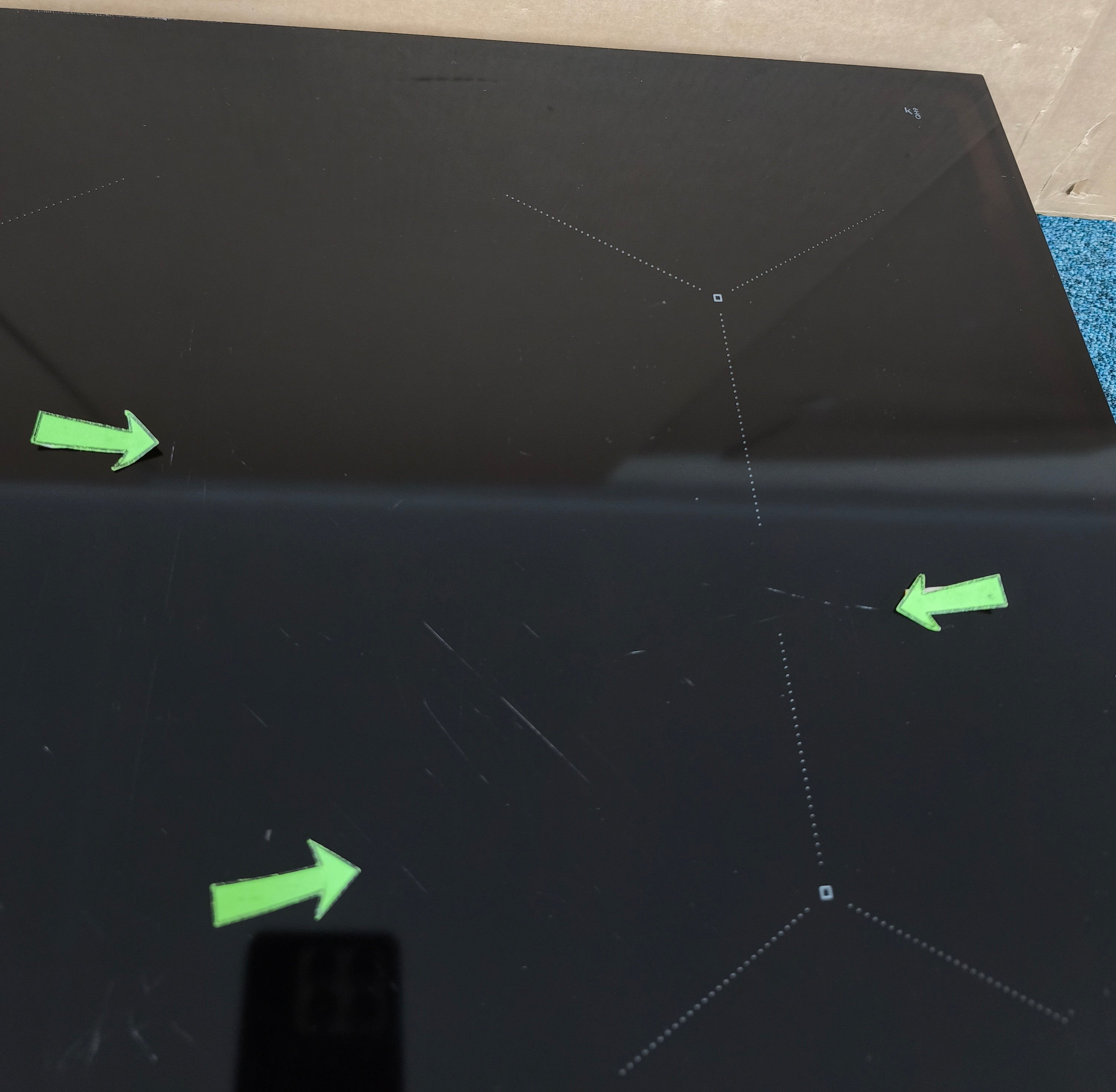 AEG ILB64334CB Induction Hob 59cm 4 Zone Black 13 Amp GRADE B