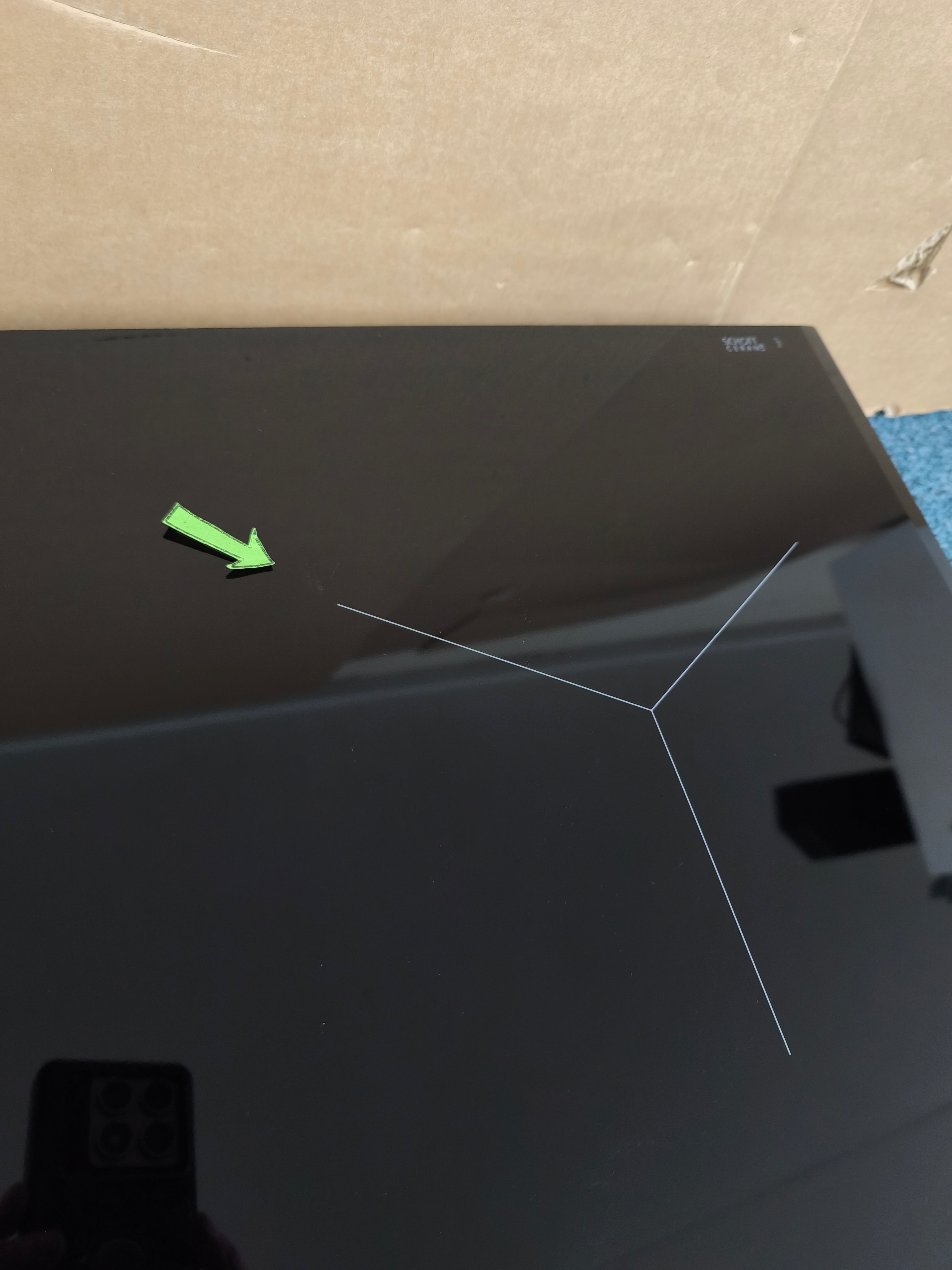 AEG TO84IB00FB Induction Hob Bridge Zone 78cm GRADE A