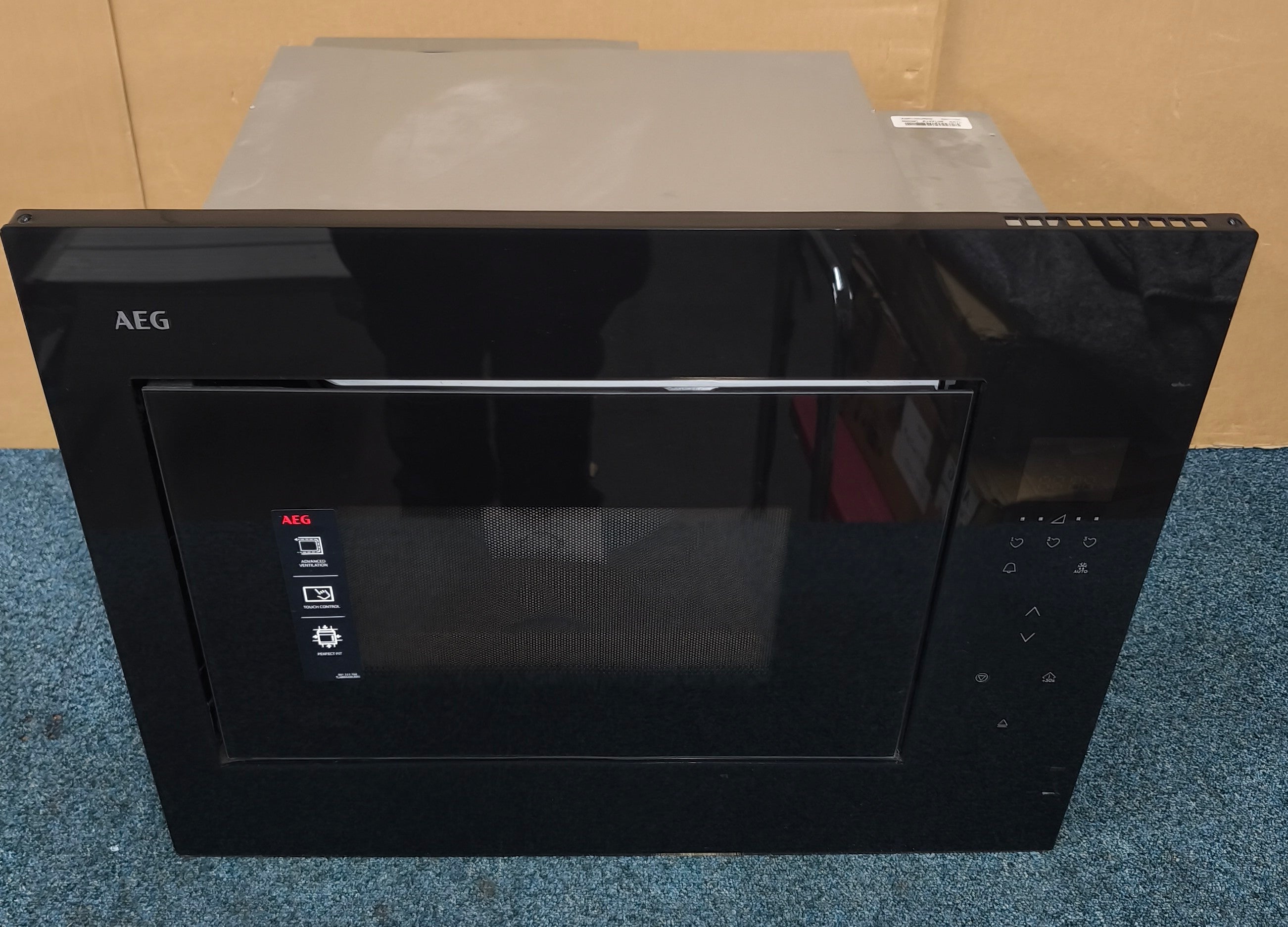 AEG OB6SM261UB Microwave Oven and Grill Built In Black GRADE B