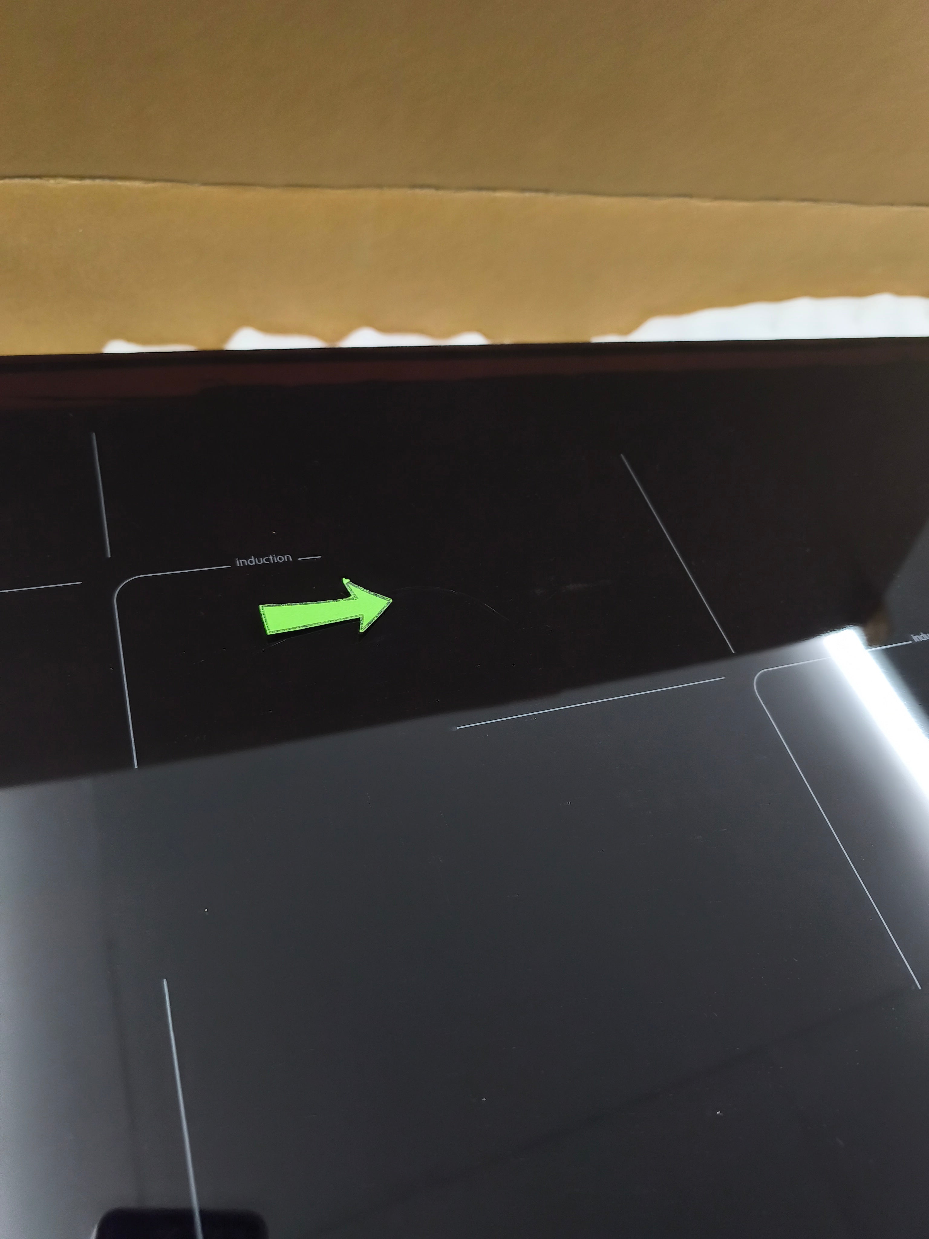 Bosch PIV851FB1E Induction Hob 80cm 5 Zone in Black GRADE B