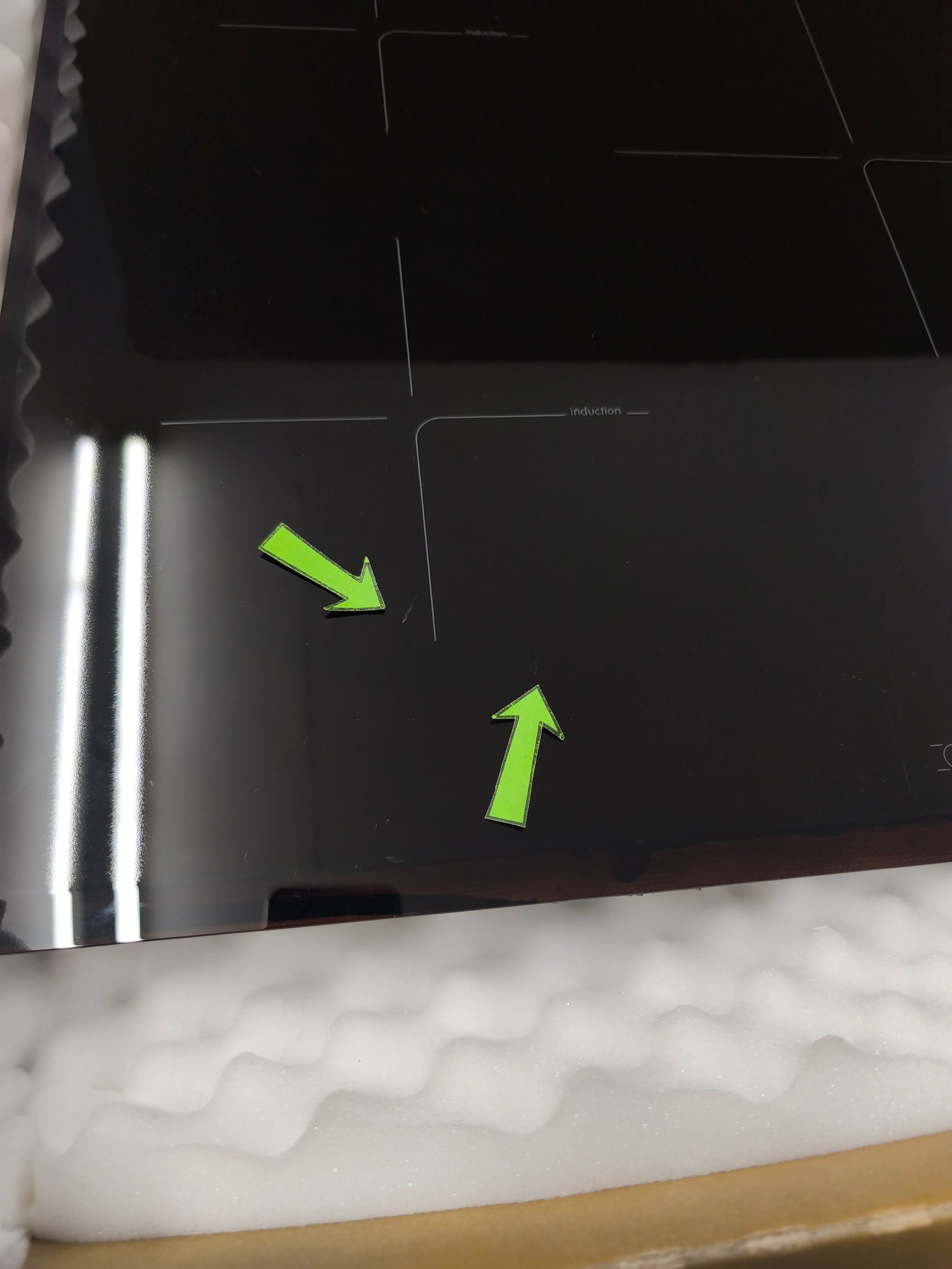 Bosch PIV851FB1E Induction Hob 80cm 5 Zone in Black GRADE B