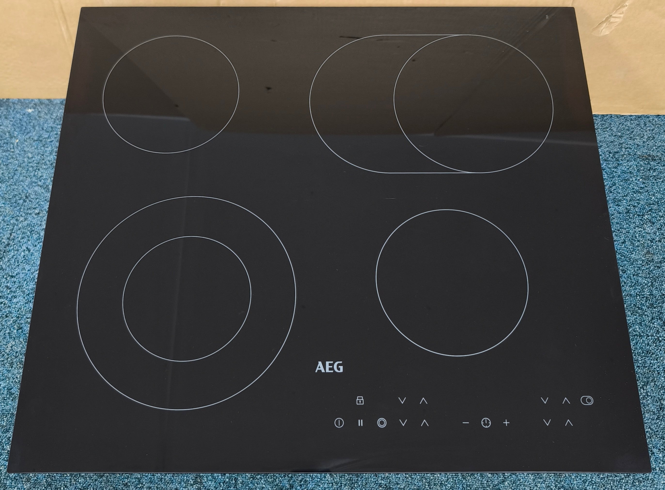 AEG HRX64360C Touch Control Ceramic Hob 60cm 4 Zone GRADE B