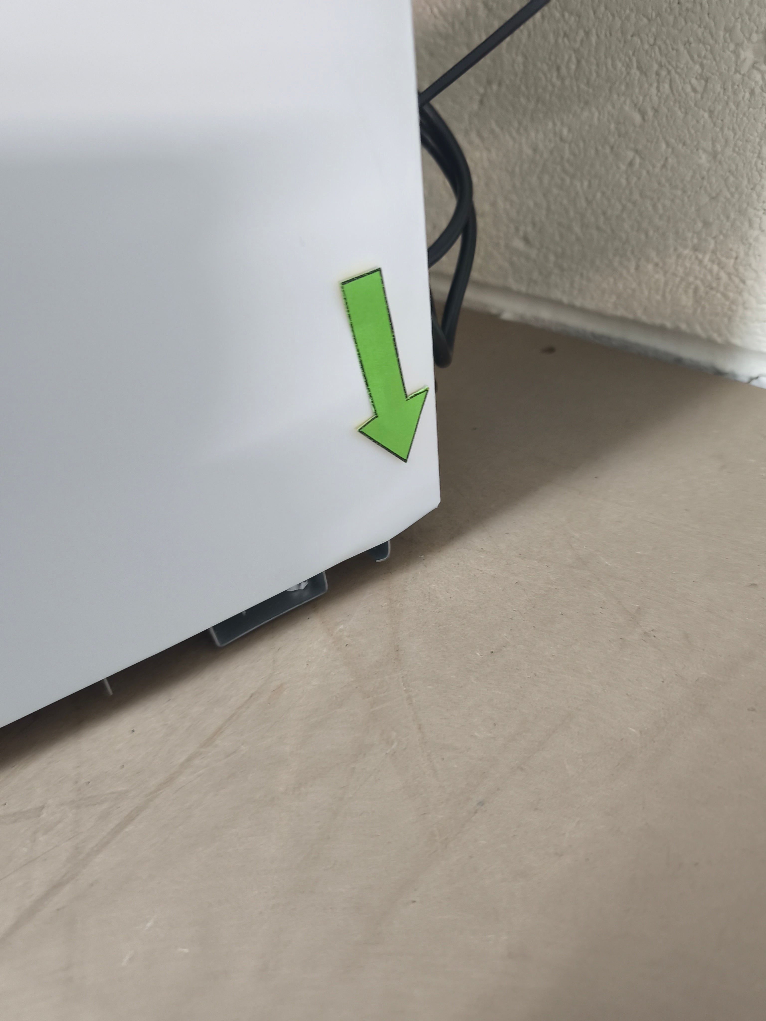 Pharmacy Refrigerator PPSR47BT Countertop 47L Control Plus White GRADE B