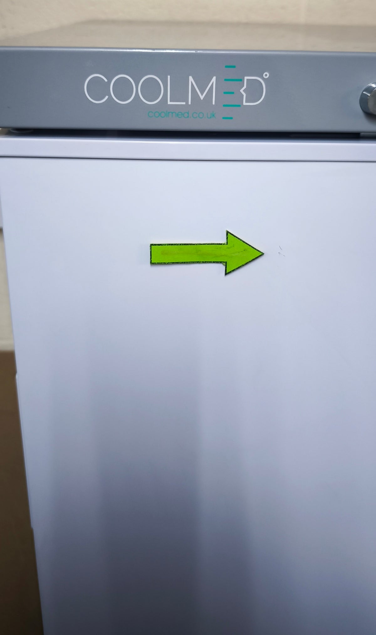 CoolMed CMS29 Pharmacy Fridge 29L Solid Door in White GRADE B