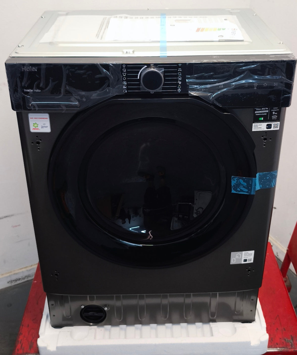 Haier BHA6S69M6DB9RJ80 Integrated Washing Machine 9kg 1600rpm Graphite GRADE A