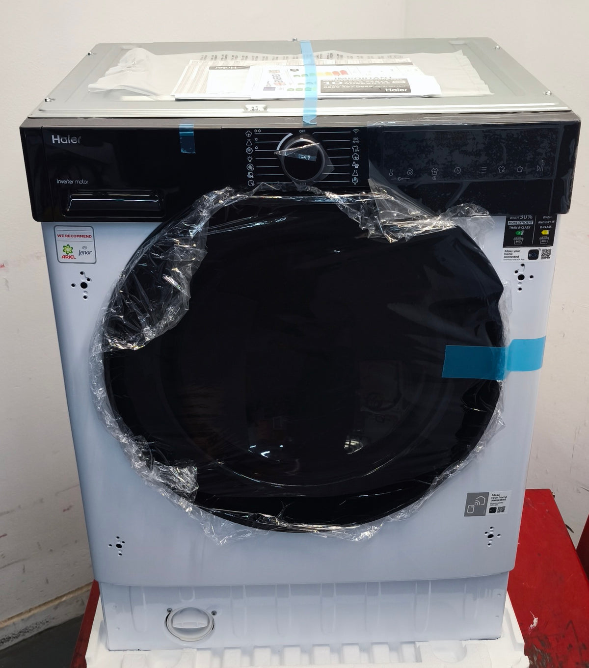 Haier BHA6S696M6DB9-80 Integrated Washer Dryer 9kg + 6kg 1600rpm GRADE A