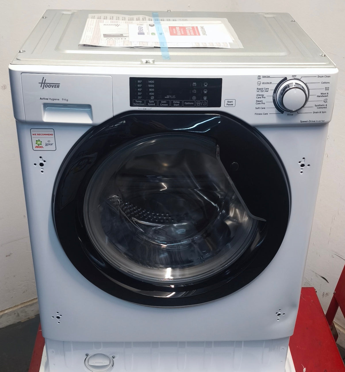 Hoover HBWS494DMBW5-80 Integrated 9kg 1400rpm Washing Machine GRADE B