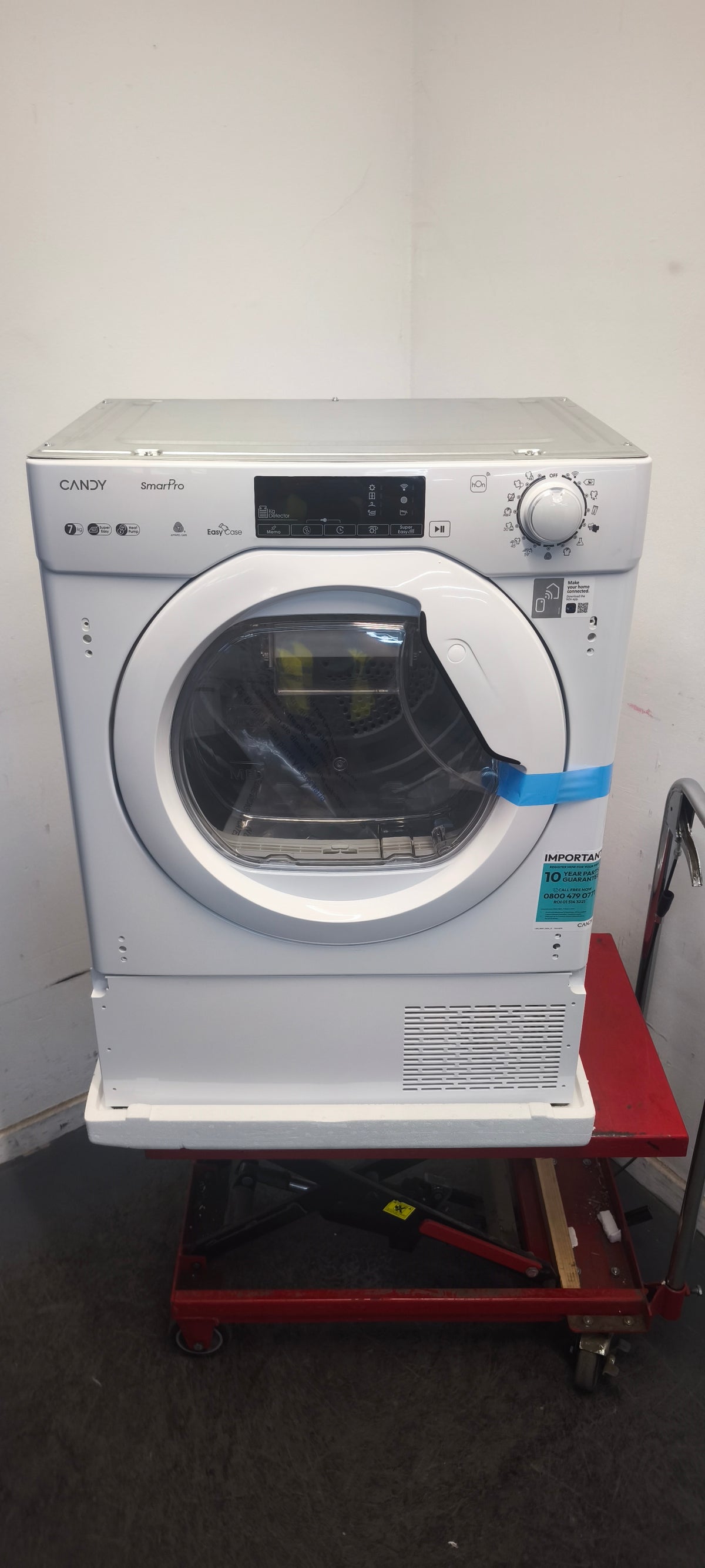 Candy BCTDH7A1TE-80 Integrated Wi-Fi Heat Pump Tumble Dryer GRADE A
