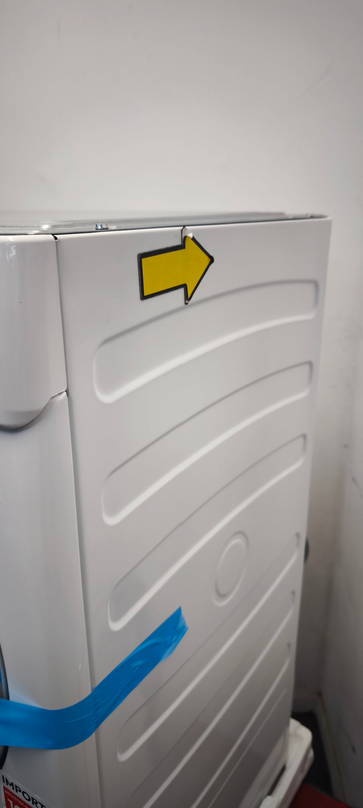 Hoover BHTDH7A1TCE-80 Tumble Dryer 7kg Heat Pump Integrated White GRADE B