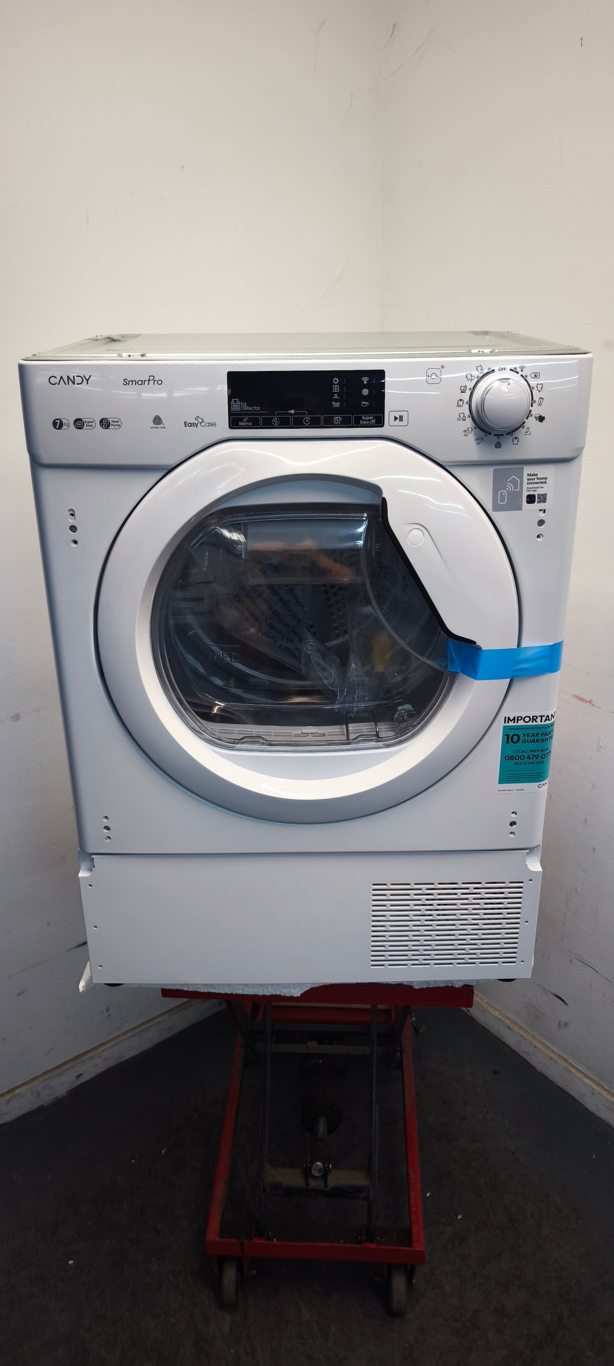Candy BCTD H7A1TE-80 Integrated Wi-Fi Heat Pump Tumble Dryer GRADE A