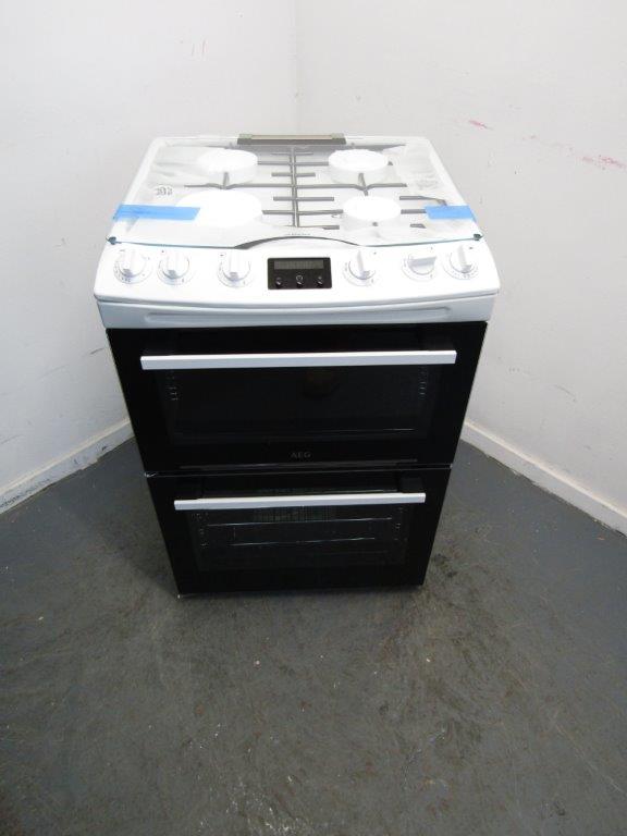 AEG CGX6130ACW Gas Cooker 60cm in White GRADE B