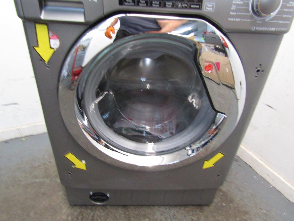 Hoover HBWOS69TAMCRE-80 Integrated Washing Machine 9kg 1600rpm Anthracite GRADE B