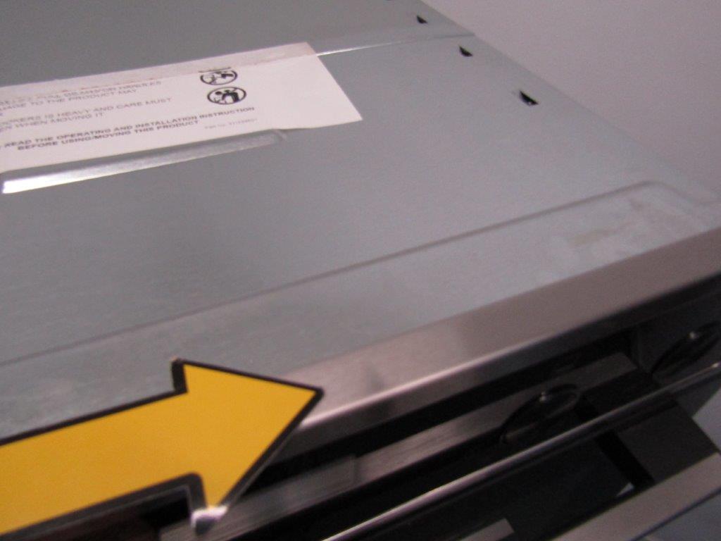 Zanussi ZKCNA4X1 Double Oven Built in Electric in Stainless Steel GRADE B