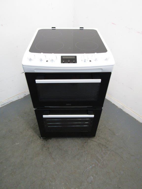 AEG CCX1530ACW Electric Cooker 55cm Ceramic White GRADE A