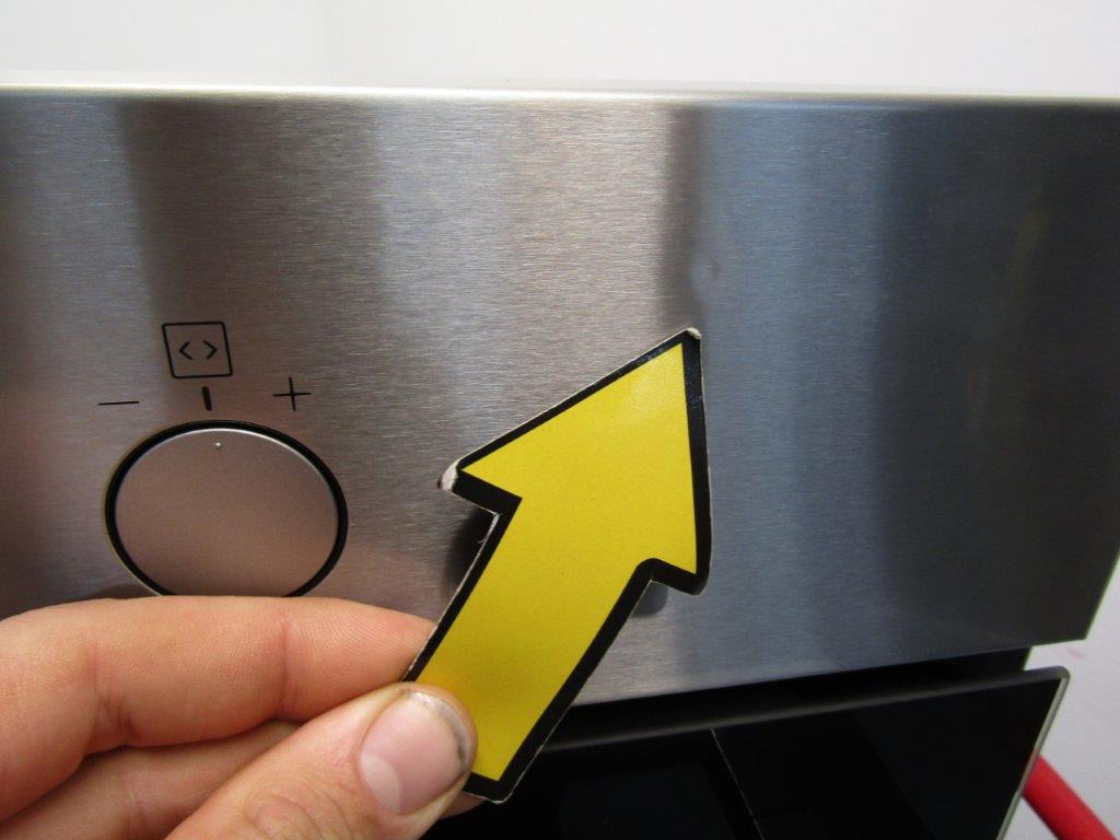 AEG BPS355061M Single Oven Built in Electric  in Stainless Steel GRADE B